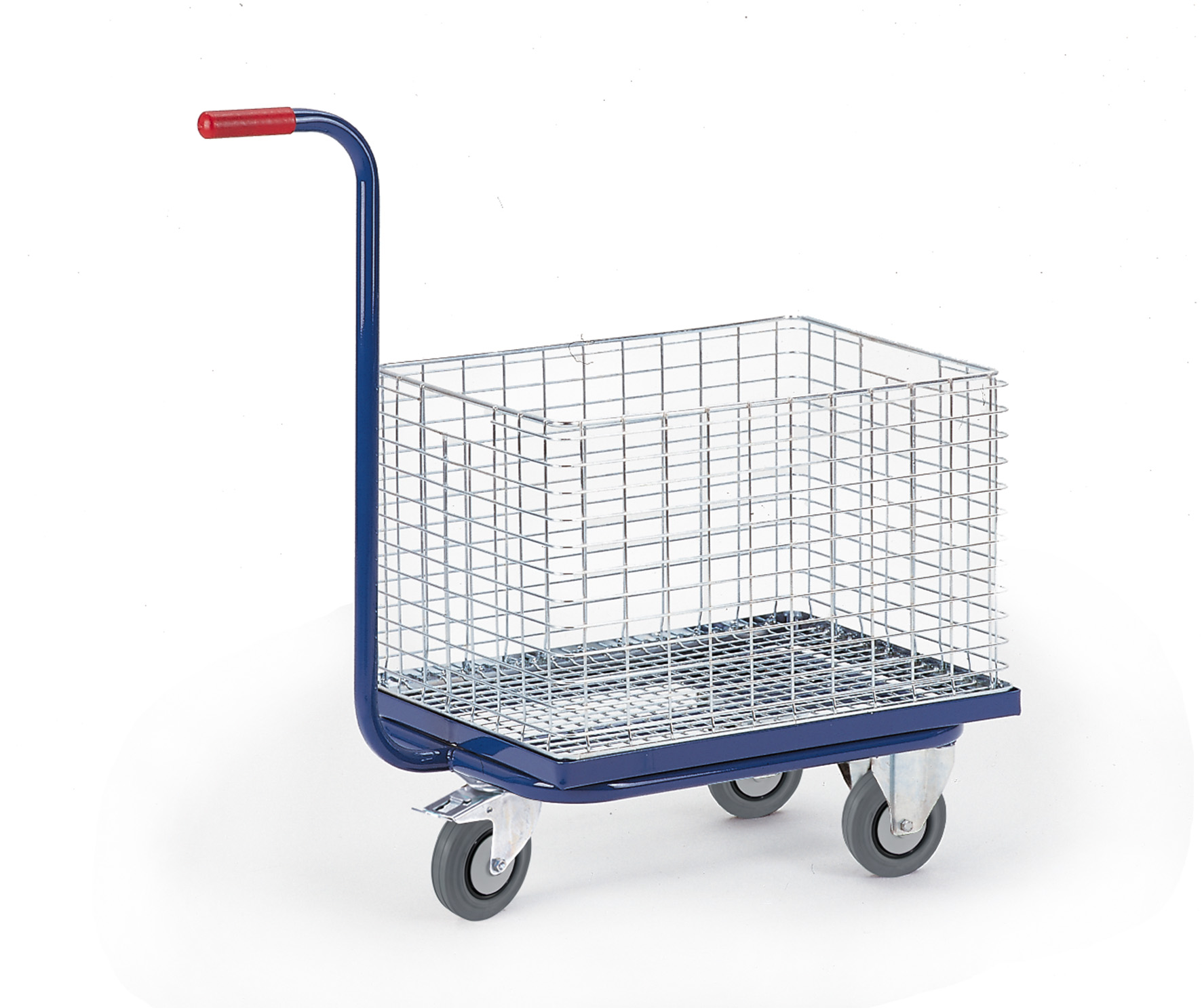 Dreiradgriffroller für Drahtkorb